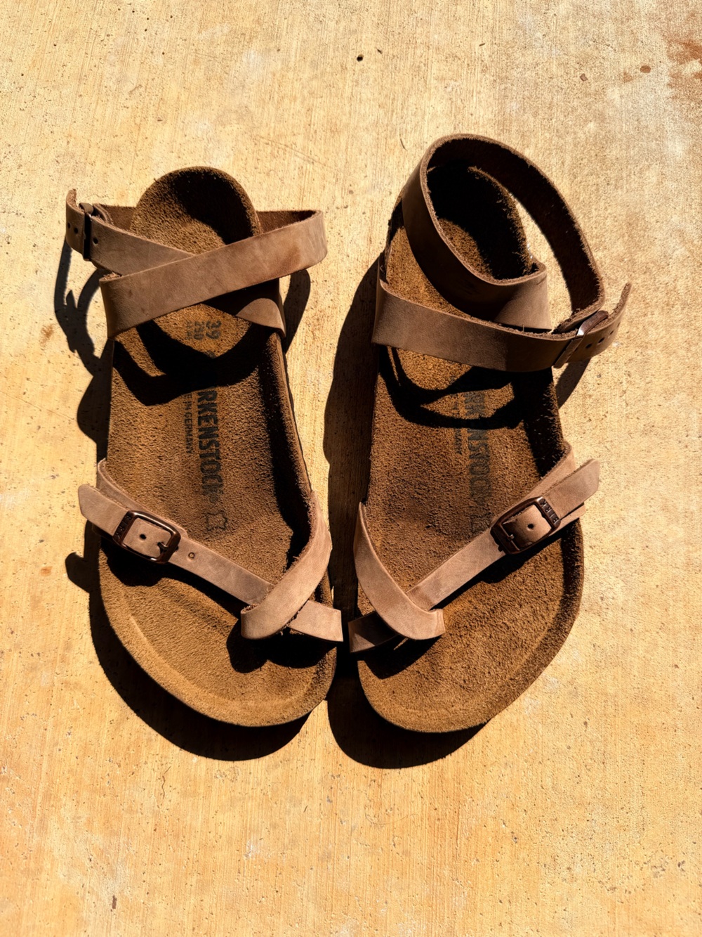 Birkenstock 39 100% Leather New